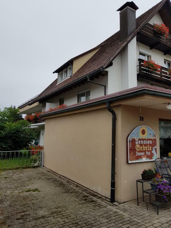 Pension Gebele Schluchsee Buitenkant foto